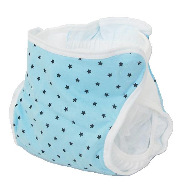 【メール便利用！送料込み】おむつカバー星柄70cm11-11097【サイズ展開70/80cm】【コッ...