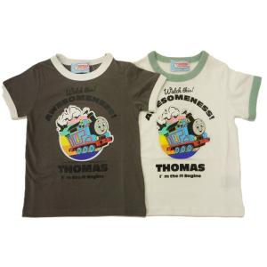 【メール便利用！送料込み】ニシオ 機関車トーマス子供用半袖Tシャツ442TM0012｜babyshop8