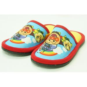 ニッポンスリッパ 子供用スリッパ(14-16cm) それいけ！アンパンマン(レインボー)(配送区分A)