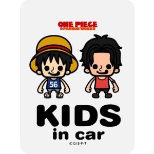 One Piece ワンピース パンソンワークスコラボ キッズインカー ステッカー Lcs50 ルフィ エース ワンピース 公式グッズ Lcs 50 ゼネラルステッカー 通販 Yahoo ショッピング