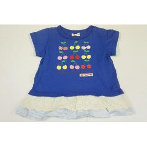 (Youpi!/ユッピー)半袖TシャツCOLORFUL PRETTY CHERRY（ネイビー）152...