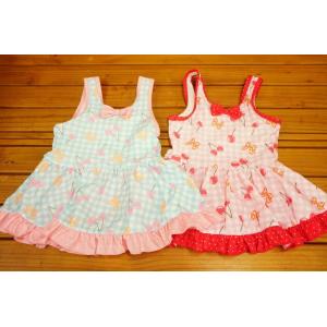 WHOLE SWIM チェリー柄ワンピーススイムウェア90cm〜100cm女児水着4860311｜babyshop