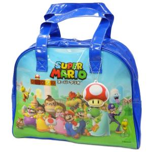 プールバッグ スーパーマリオ ボストン型 任天堂 ゲーム キャラクター