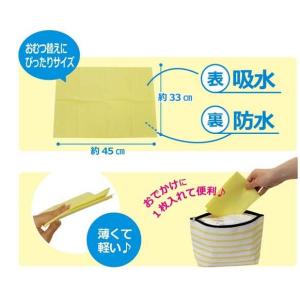 日本パフ使い捨ておむつ替えシート33×45cm...の詳細画像3