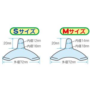 カネソン乳頭保護器 ママニップルシールドMサイ...の詳細画像1