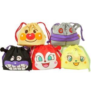 新品　アンパンマンミュージアム　限定　弁当箱　巾着袋　入園準備　幼稚園　保育園 新品 アンパンマンミュージアム 限定 弁当箱 巾着袋 入園準備