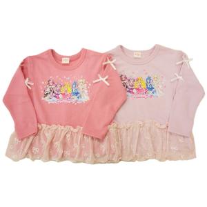 BANDAIキミとアイドルプリキュア♪長袖スウェットシャツリボン柄チュール・袖リボン付き(5プリキュ...