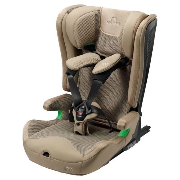 ジュニアシート エールベベ パパットR ISOFIX カーメイト パールベージュ 