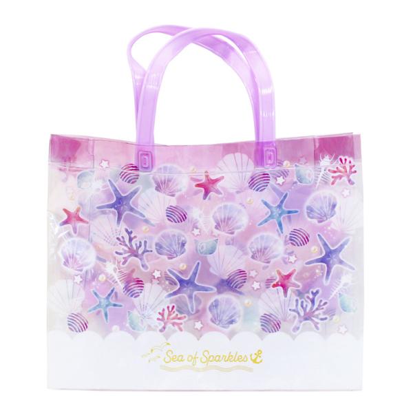 ビーチバッグ 貝殻 シェル プール 海水浴 プールバッグ スイミング 永和