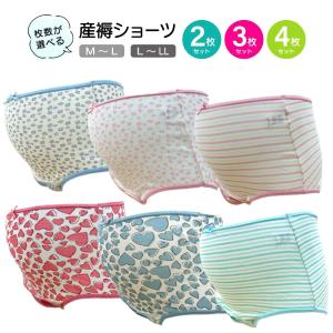 産褥ショーツ ピジョン 色柄おまかせセット 選べる枚数 2枚〜4枚 出産準備品 2枚セット 3枚セット 4枚セット