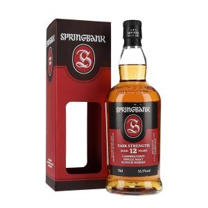 SPRINGBANK 12年 カスクストレングス 55.3%vol スプリングバンク 12年 カスクストレングス バッチ16 2018 56.3