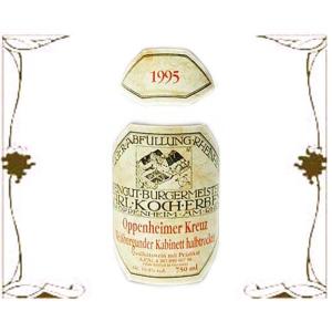 白ワイン、１９９０年　オッペンハイマー　クロイツ　カビネット、リースリング、＃７５３９−０４｜bachwine-shop