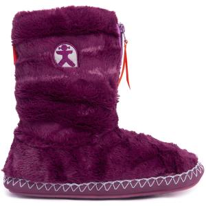 ルームシューズ ベッドルームアスレチクス マリリン ルームブーツ Bedroom Athletics Marilyn プラム Back 通販 Yahoo ショッピング