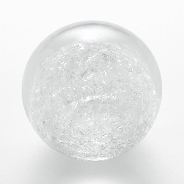 ペーパーウェイト 雪花ガラス 球型 Sサイズ SECCA 1
