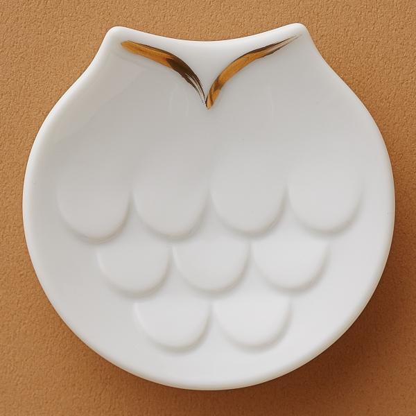 盛り塩 WDH 動物縁起もりしお 盛り塩固め器付き 梟 ふくろう