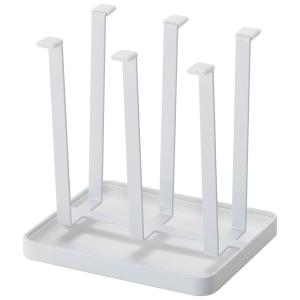 コップスタンド 山崎実業 TOWER グラススタンド スリム YAMAZAKI タワー ホワイト