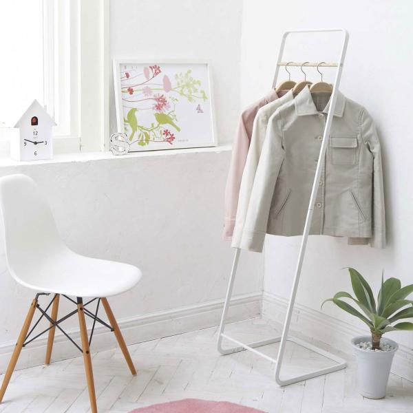 ハンガーラック 山崎実業 正規品 TOWER タワー コートハンガーKD コートラック  ホワイト