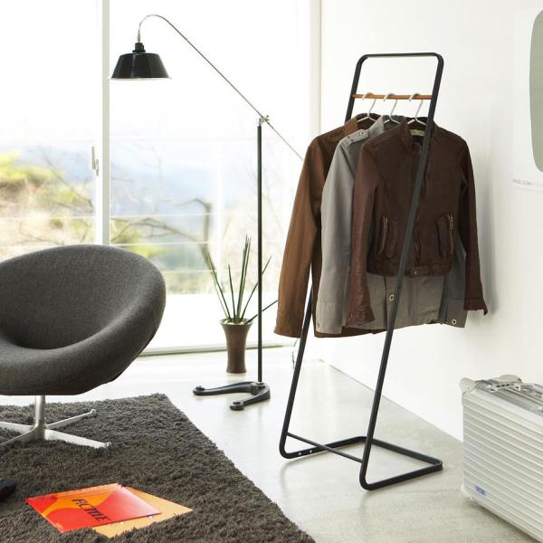 ハンガーラック 山崎実業 正規品 TOWER タワー コートハンガーKD コートラック  ブラック