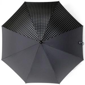 CELINE ブラック✕ グレー 長傘 CELINE ブラック✕ グレー 長傘 CELINE - 美品！ セリーヌ 長傘