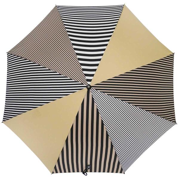 傘 +RING coco 65cm メンズ おしゃれ プラスリング 長傘 男性用 T531 ストライ...