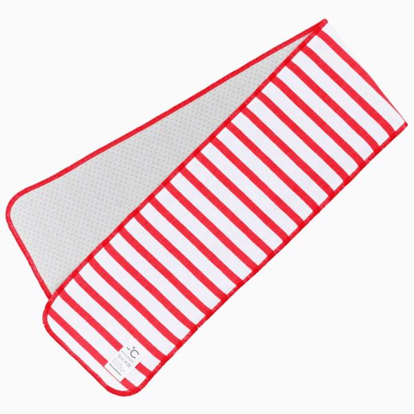 冷感タオル -℃ MINUS DEGREE SOFT SPORTS フェイスタオル おしゃれなボーダ...