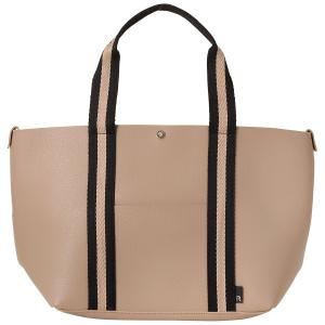 トートバッグ ルートート Lt デリ ポイントテープ A 合皮 19春夏新作 大人コーデにおすすめ Rootote Deli ベージュ Back 通販 Yahoo ショッピング