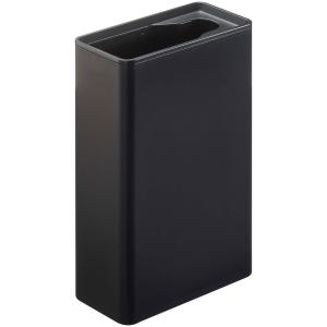 山崎実業 TOWER 流せるトイレブラシスタンド ブラック