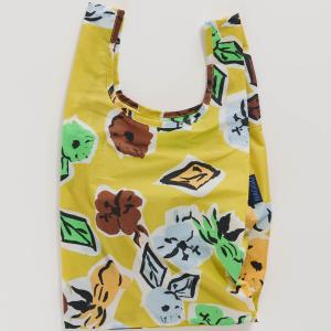 エコバッグ バグゥ 正規品 BABY BAGGU 折りたたみ ショッピングバッグ BAGGU ベビーバグゥ 正規品 イラスト ペーパーフラワー｜back