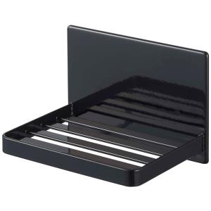 山崎実業 TOWER マグネットバスルームソープトレー ブラック