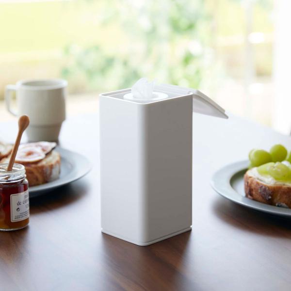 ウェットティッシュケース 山崎実業 正規品 TOWER タワー ロール型ウェットティッシュケース ウ...