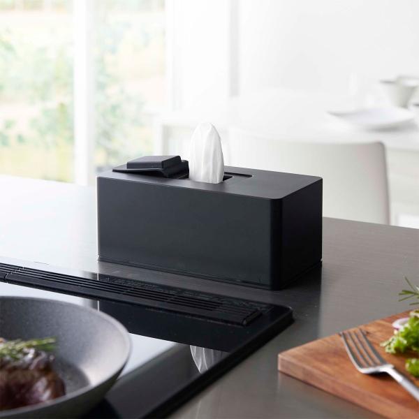 ウェットシートケース 山崎実業 正規品 TOWER タワー 住居用ウェットクリーナーシート＆おしり拭...