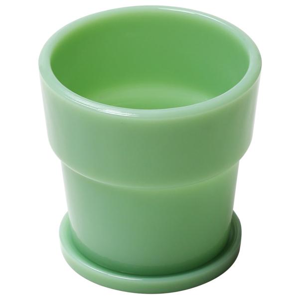 プランターポット 正規品 ideaco イデアコ Milk Glass Planter Pot4 鉢...