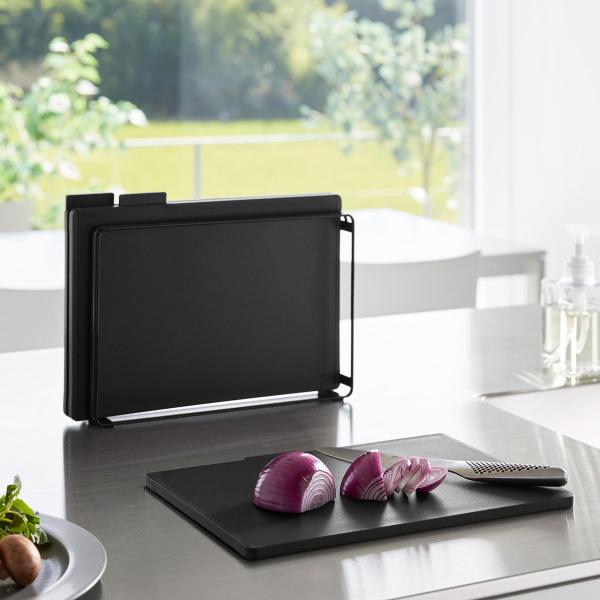 まな板 山崎実業 正規品 tower タワー 食洗機対応 抗菌まな板3枚セット カッティングボード ...