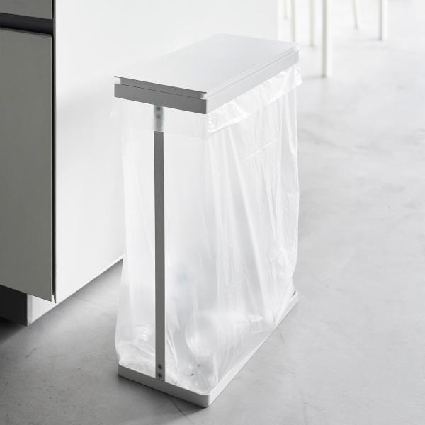 蓋付きゴミ箱 山崎実業 正規品 tower タワー スリム蓋付き分別ゴミ袋ホルダー 45L 横開き ...