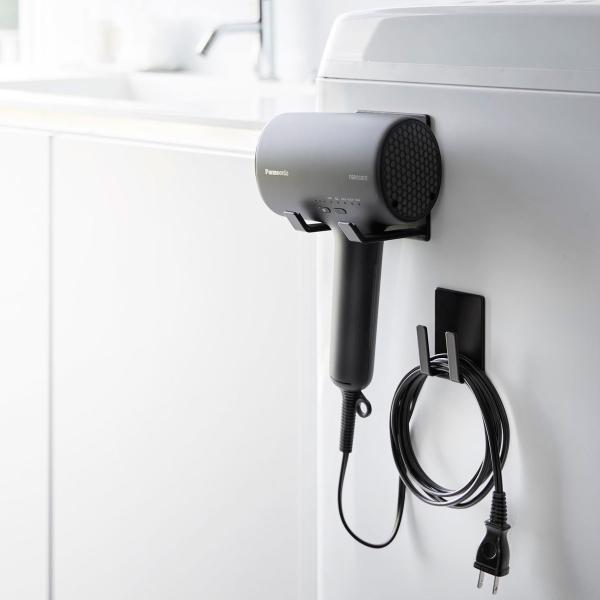 ドライヤーホルダー 山崎実業 正規品 tower タワー マグネットドライヤー＆コードホルダー ドラ...