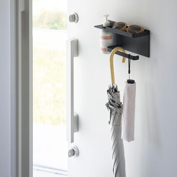 収納トレー 山崎実業 正規品 tower タワー マグネットUV対策用品収納ホルダー 浮かせる収納 ...