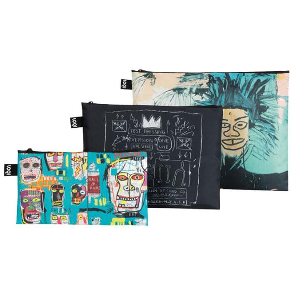 ポーチセット LOQI ローキー Zip Pockets ジップポケット Jean-Michel B...