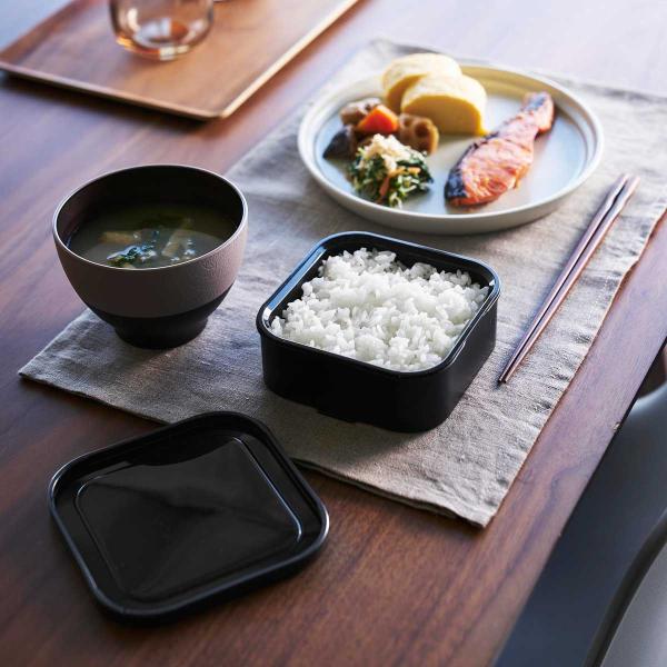 冷凍ごはん容器 山崎実業 正規品 tower タワー 温まりやすい立つ冷凍ごはん容器 一膳 2個組 ...