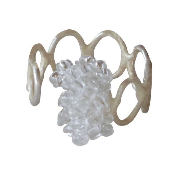 手作りアクセサリー アデペシュ a.depeche sui ring chained ハンドメイド ...