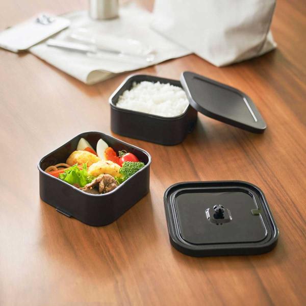 冷凍ごはん容器 山崎実業 正規品 tower タワー 冷凍ごはん容器&amp;バルブ付き密閉ランチボックスセ...