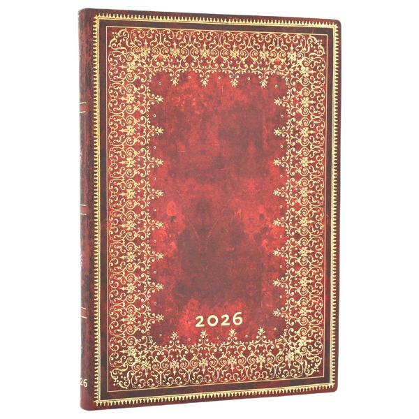 スケジュール帳 正規品 paperblanks ペーパーブランクス MIDI Flexis ソフトカ...