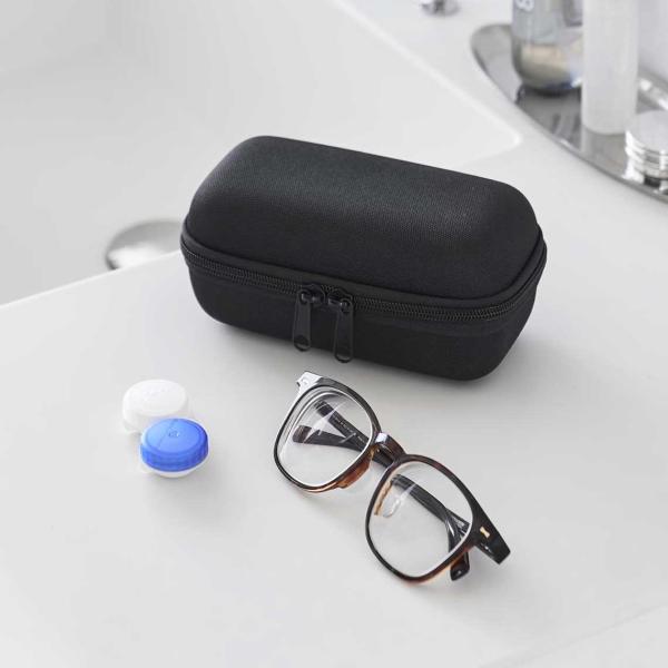 メガネケース 山崎実業 正規品 tower タワー メガネとコンタクトレンズ用品が収納できるメガネケ...