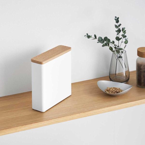 サニタリー収納 山崎実業 正規品 RIN リン スリムサニタリー収納ケース ナプキン トイレ収納用品...