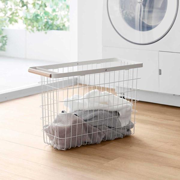 ランドリーバスケット 山崎実業 正規品 tosca トスカ ランドリーバスケット スリム L 洗濯か...