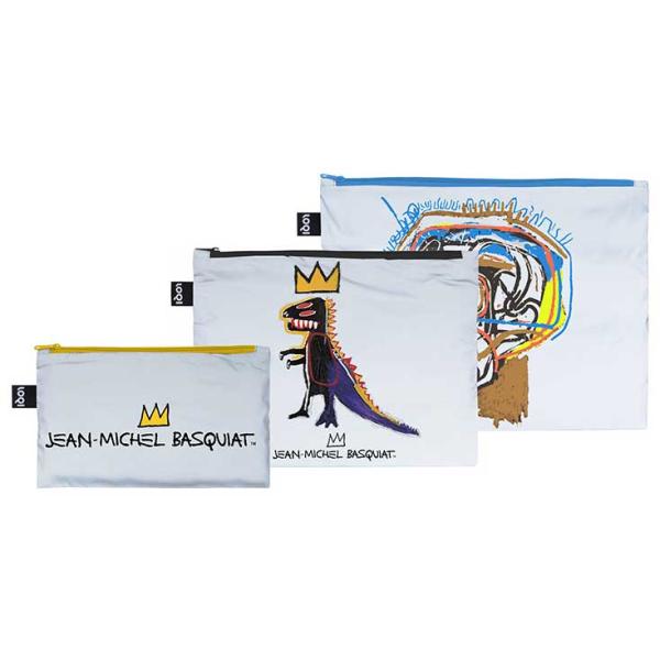 ポーチセット LOQI ローキー Zip Pockets Reflective ポーチ リフレクティ...