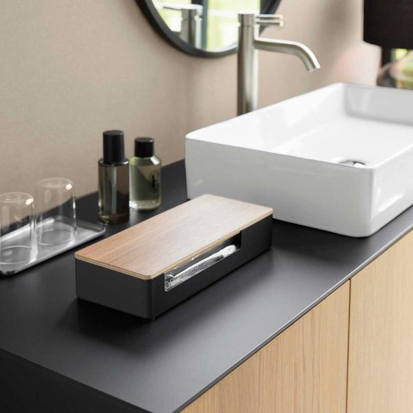 ホテルライク 山崎実業 正規品 RIN リン 蓋付きアメニティ＆小物収納 ラグジュアリー  1060...