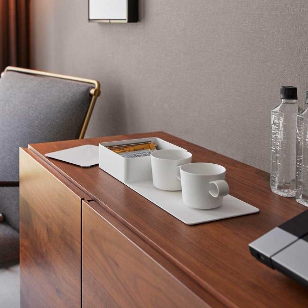 ホテルライク 山崎実業 正規品 tower タワー 収納ボックス付きトレー ラグジュアリー  107...