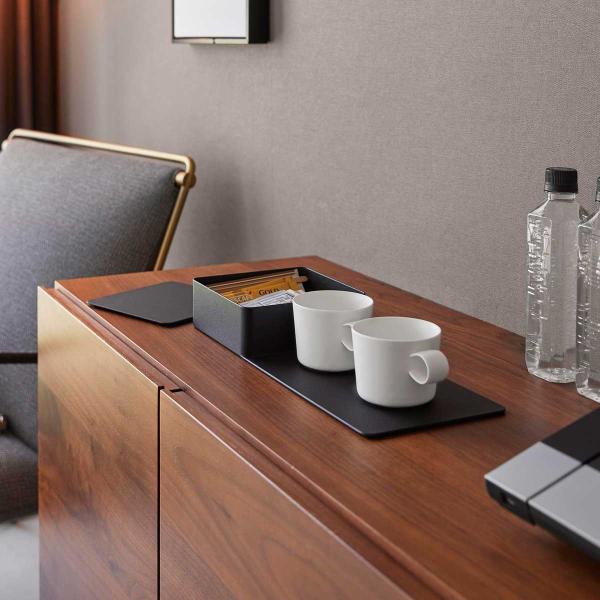 ホテルライク 山崎実業 正規品 tower タワー 収納ボックス付きトレー ラグジュアリー  107...