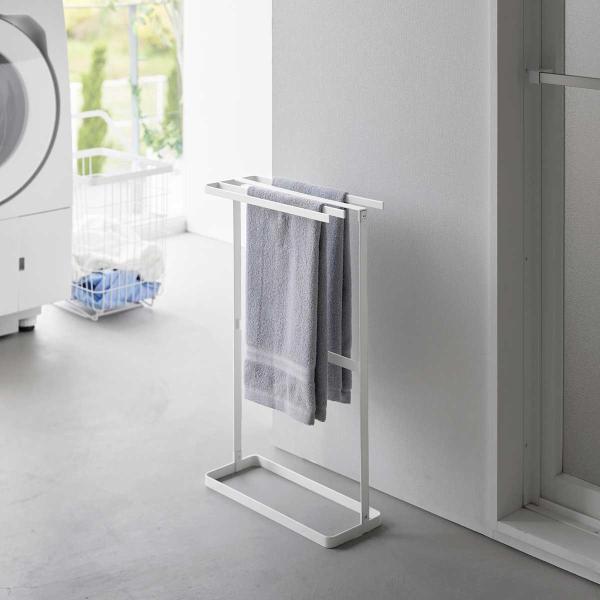タオルハンガー 山崎実業 正規品 tower タワー 横から掛けられるタオルハンガー タオルラック ...
