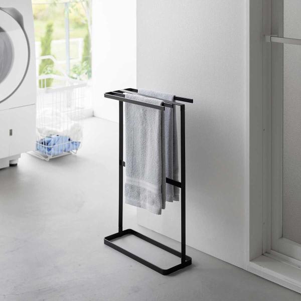 タオルハンガー 山崎実業 正規品 tower タワー 横から掛けられるタオルハンガー タオルラック ...